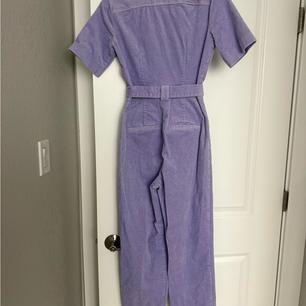 & Other Stories Light Purple Corduroy Jacket View 2